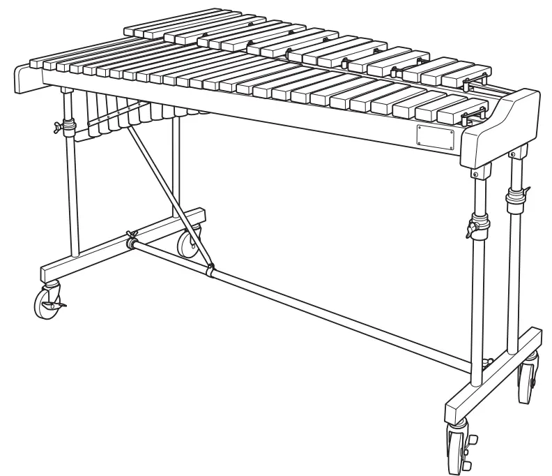 YAMAHA YX500R YX500F Concert XYLOPHONE