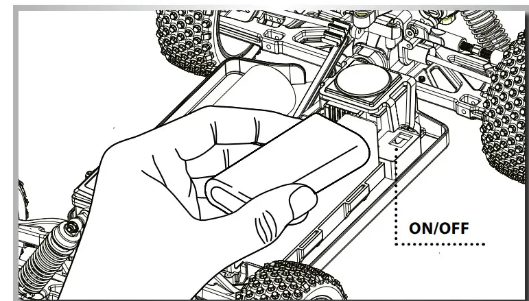 CARSON 9793935 King of Dirt Buggy 1 8 4S Brushless 2.4 GHz - Figure 4