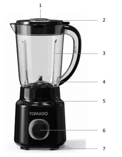 TOMADO-TTB1501B-Blender-fig-1