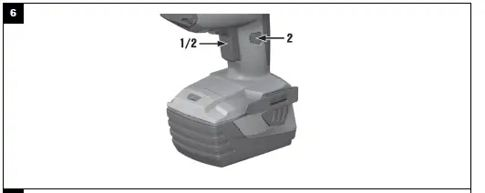 HILTI-SD-5000-A22-Cordless-Drywall-Screwdriver-Instruction-FIG-6
