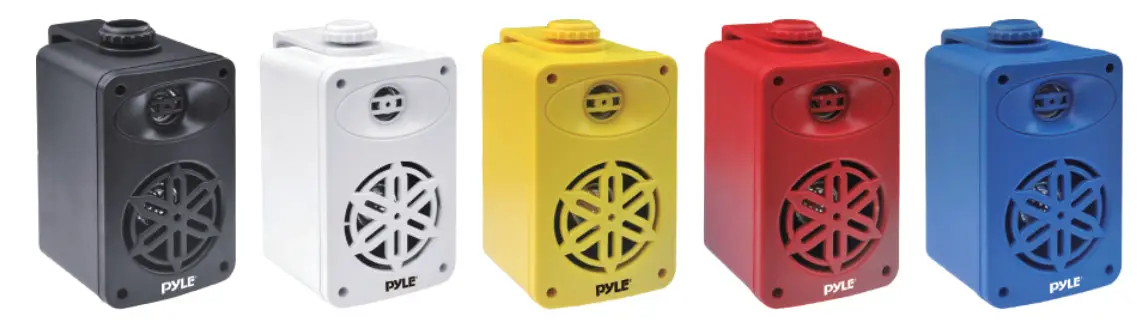 PYLE PDWR35BK 2-Way Indoor-Outdoor Speaker System