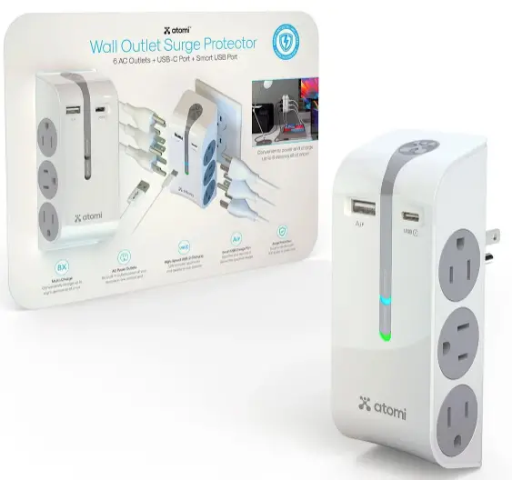 atomi-Wall-Outlet-Surge-Protector-PRO