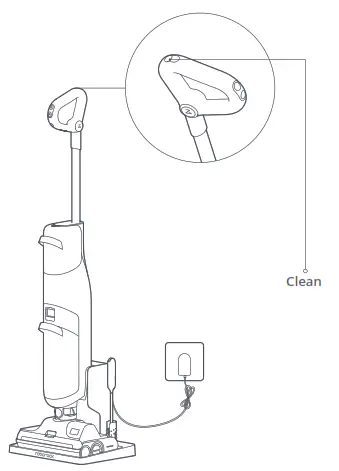 roborock Wet and Dry Vacuum Cleaner - Charging