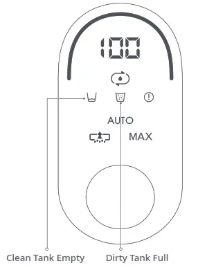 roborock Wet and Dry Vacuum Cleaner - dirty tank