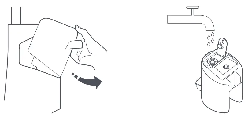 roborock Wet and Dry Vacuum Cleaner - water