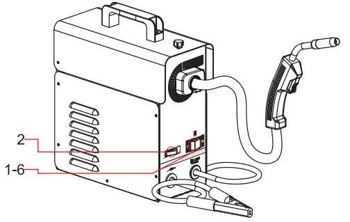 AUTOMIG-130-Ampere-AWELCO-Mig-Mag-No-Gas-Welding-Station-FIG8