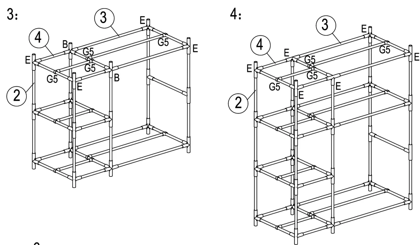 JOYSIDE JS-GH-K03A 4 Tier Mini Greenhouse - fig 2
