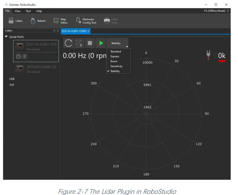 RPLIDAR A3M1 Low Cost 360 Degree Laser Range Scanner - Figure 2-7