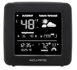ACURITE 00484 Weather Forecaster with Temperature and Humidity -Display Placement