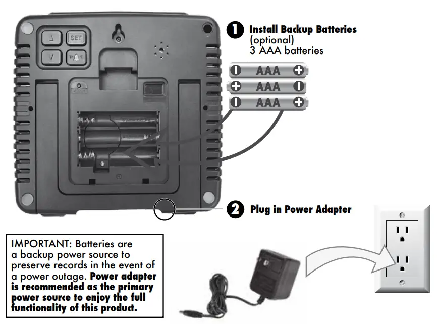 ACURITE 00484 Weather Forecaster with Temperature and Humidity - FeDisplay Setup