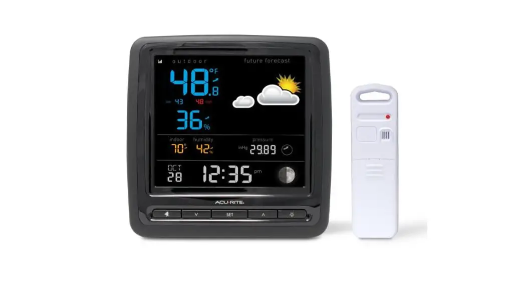 Acurite 00484 Weather Forecaster With Temperature And Humidity Instruction Manual Acurite 00484 Weather Forecaster With Temperature And Humidity Instruction Manual