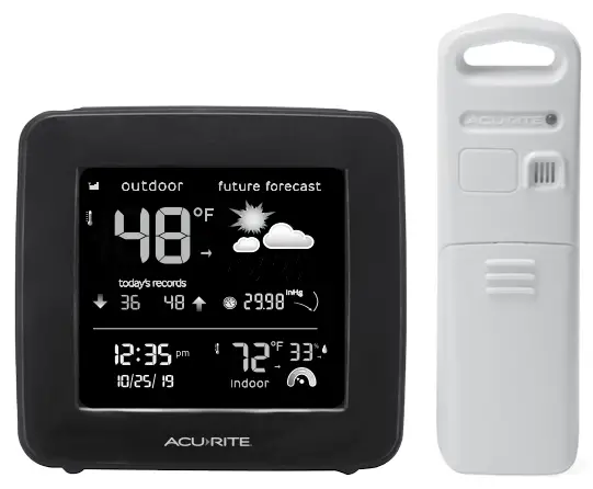 ACURITE 00484 Weather Forecaster with Temperature and Humidity