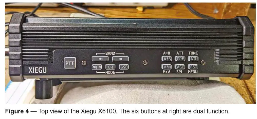 Xiegu X-6100 HF 50MHz Portable SDR Transceiver 6