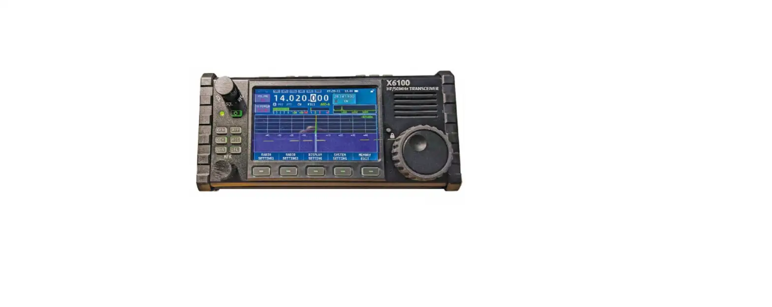 Xiegu X-6100 Hf/50mhz Portable Sdr Transceiver User Manual Xiegu X-6100 Hf/50mhz Portable Sdr Transceiver User Manual