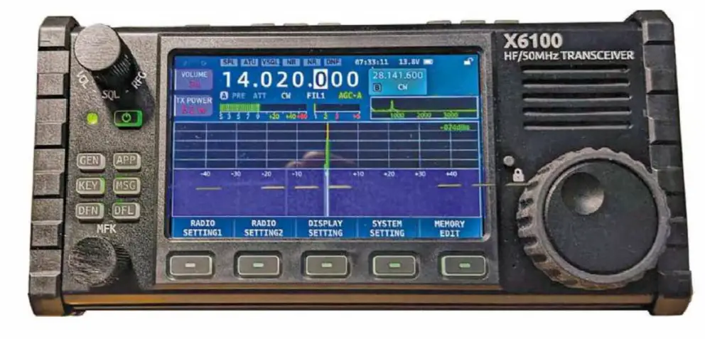 Xiegu X-6100 HF 50MHz Portable SDR Transceiver
