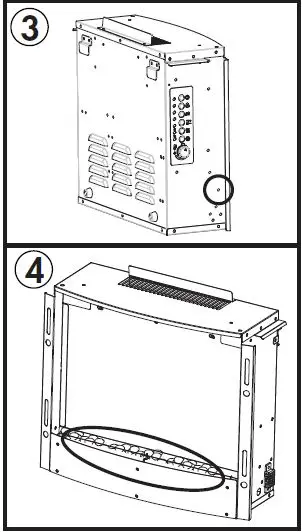 Danby DDEF02213BD13 Electric Fireplace With Heater-9
