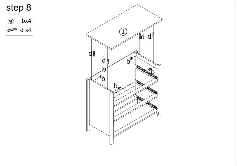 Kmart 43163113 Haven Chest of 3 Drawers - Product Overview 11