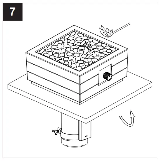 allen roth GAT17001ES-L Gas Tabletop Fire Pit - Fig 8