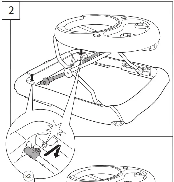 bright starts 11477 WSC Zig Zag Zebra Walker - overview 5