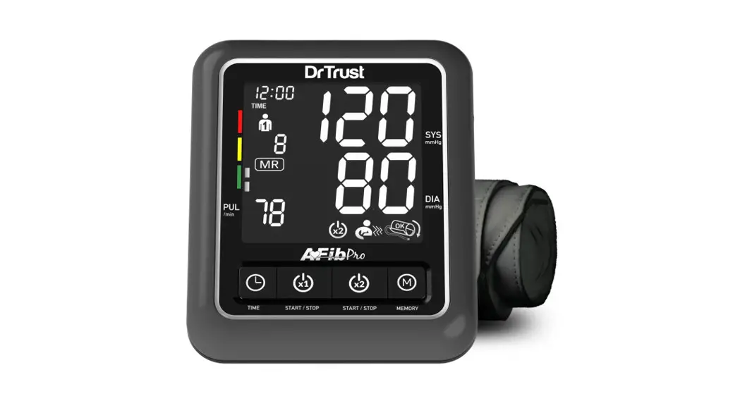 Dr Trust Blood Pressure Monitor 104 Instruction Manual