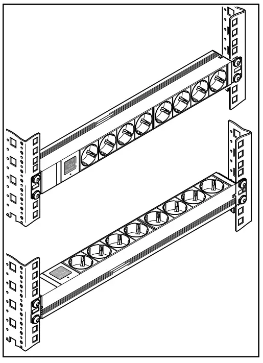 BlueNet BN0500 Bachmann 19 inch Power Strip-fig4