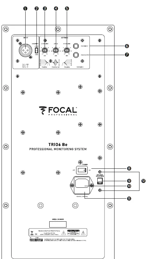 Focal TRIO6 BE Monitors Speaker 11