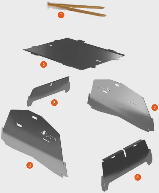 SKOTTI Incl Free Bag Warehouse One A01