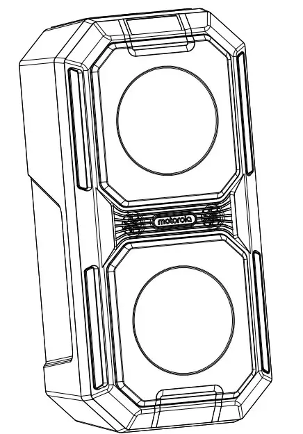 motorola Maxx820 Wireless Portbale Party Speaker