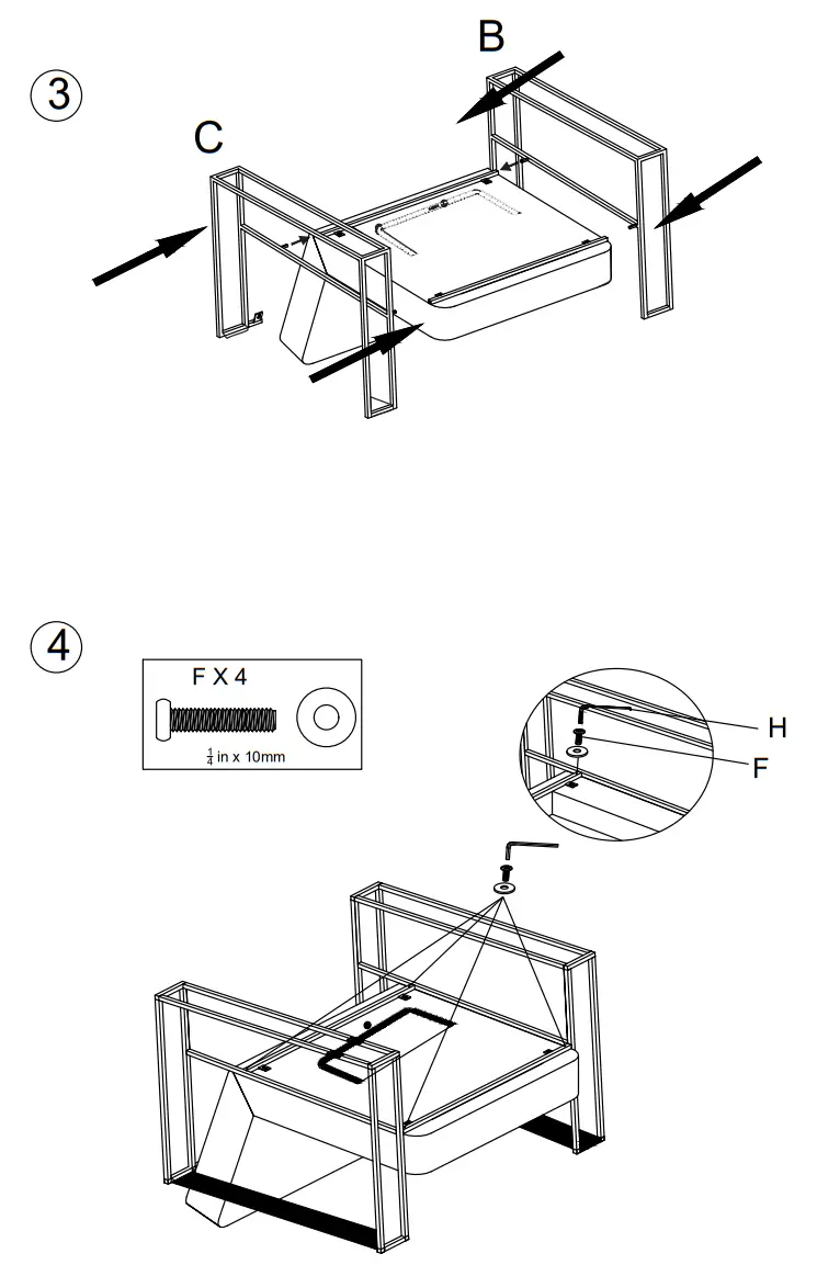 ASHLEY A3000190 Living Room Kleemore Accent Chair - fig3