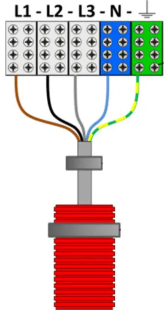 ecotap DC 150 Snellader DC Charger - wiring diagram