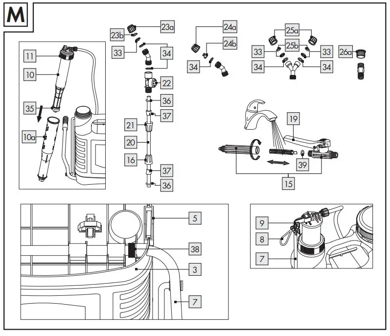 PARKSIDE-16-L-Backpack-Pressure-Sprayer-FIG 14