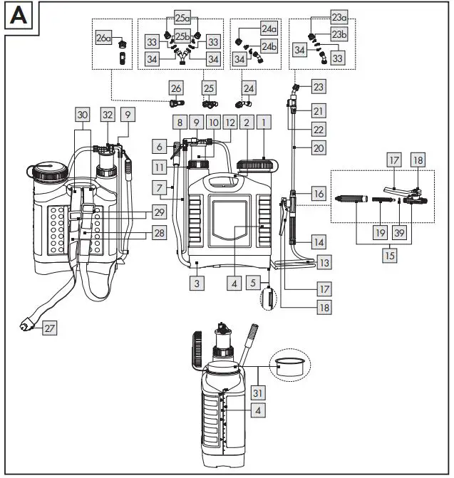 PARKSIDE-16-L-Backpack-Pressure-Sprayer-FIG 2