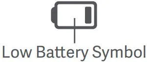 Low Battery Symbol
