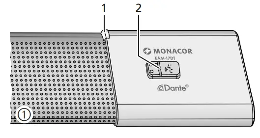 MONACOR EAM-17DT Microphone Array - Figure 1