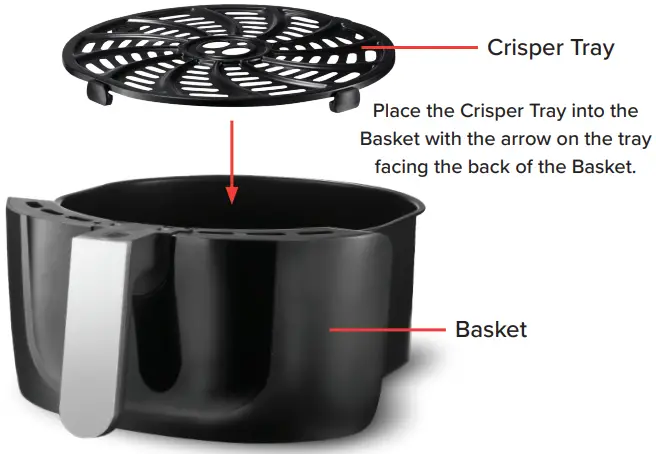 Gourmia 5QT Classic Air Fryer GAF566 -- FRYER2