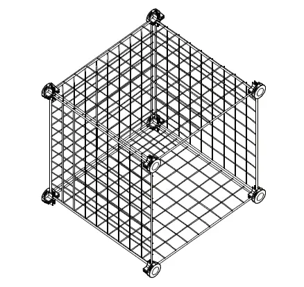 MaidMAX Wire Storage Cubes-fig-5