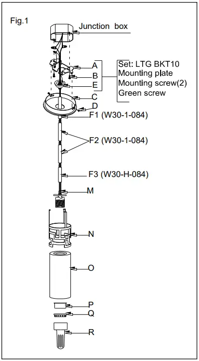 AMERICAN LIGHTING P196 Alecia's Necklace Mini Pendant Light -