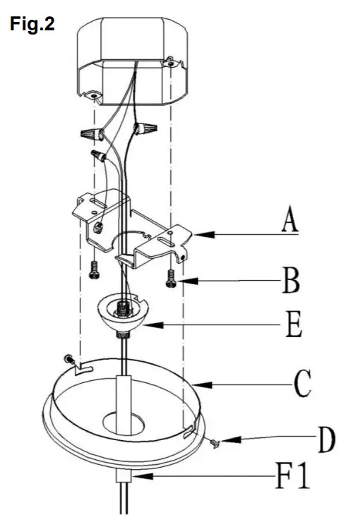 AMERICAN LIGHTING P196 Alecia's Necklace Mini Pendant Light - fig 3