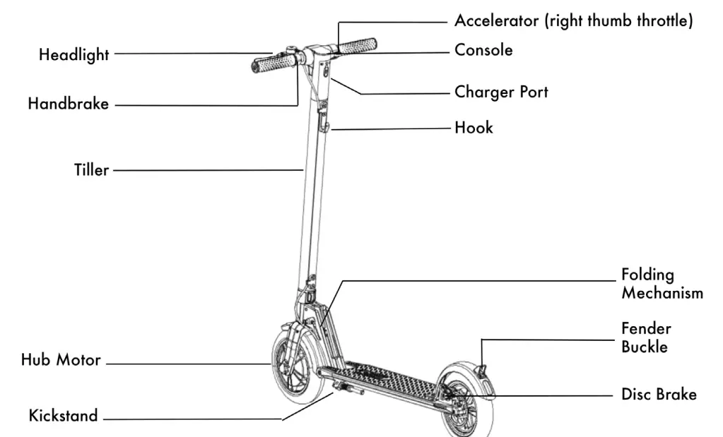 GOTRAX XR Ultra Electric Scooter - overview1
