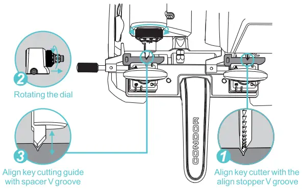 Xhorse XC-009 Mini Mechanical Key Cutting Machine - fig 12