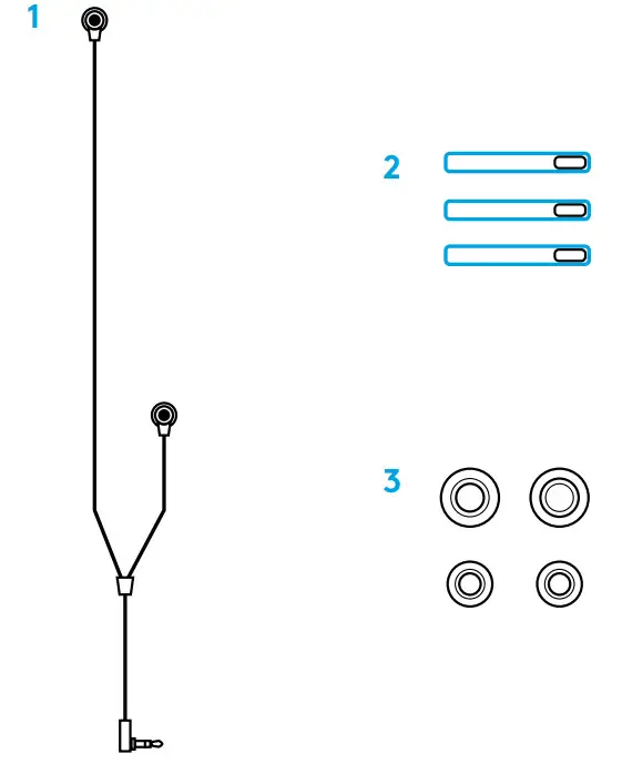 logitech Gaming Earbuds G333 VR - FEATURES