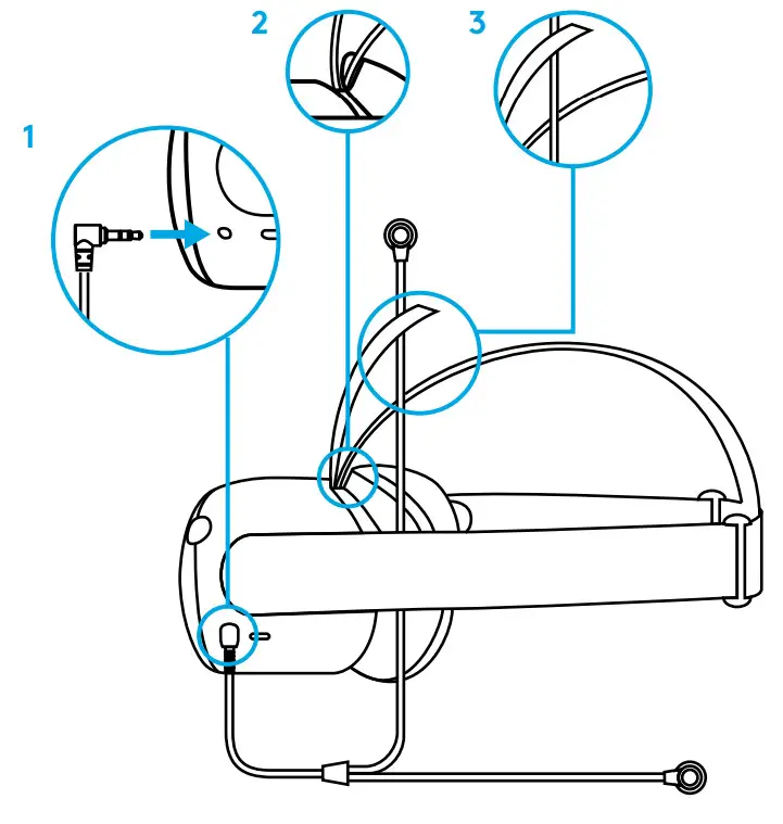 logitech Gaming Earbuds G333 VR - SETUP
