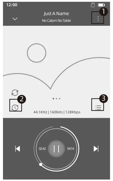 Hello MA1 Innioasis S1 MP3 Player - Page of management 1