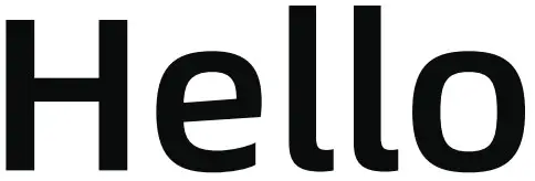Hello logo
