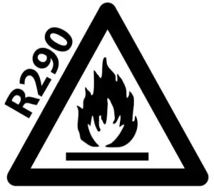 Flammable Warning Icon