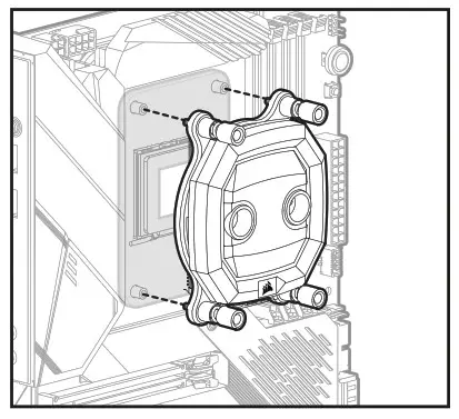 CORSAIR XC5 RGB Pro Series Socket 1200 1700 Socket -OPTIONAL