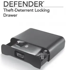 theft deterrent locking drawer