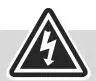 Risk of electric shock icon