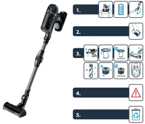 RowenTa RH99 X orce Flex Handstick Cordless Vacuum Cleaner - figure 16