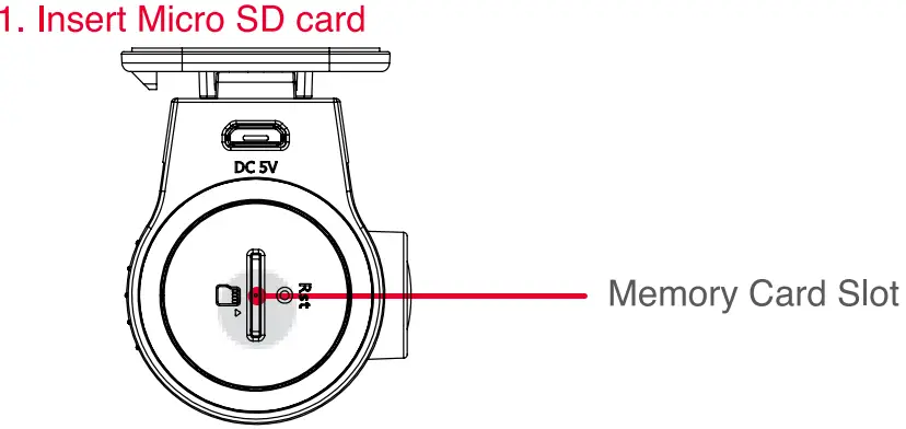 XVIEW XV20DVR Full HD 1080P Dash Cam - Dash cam